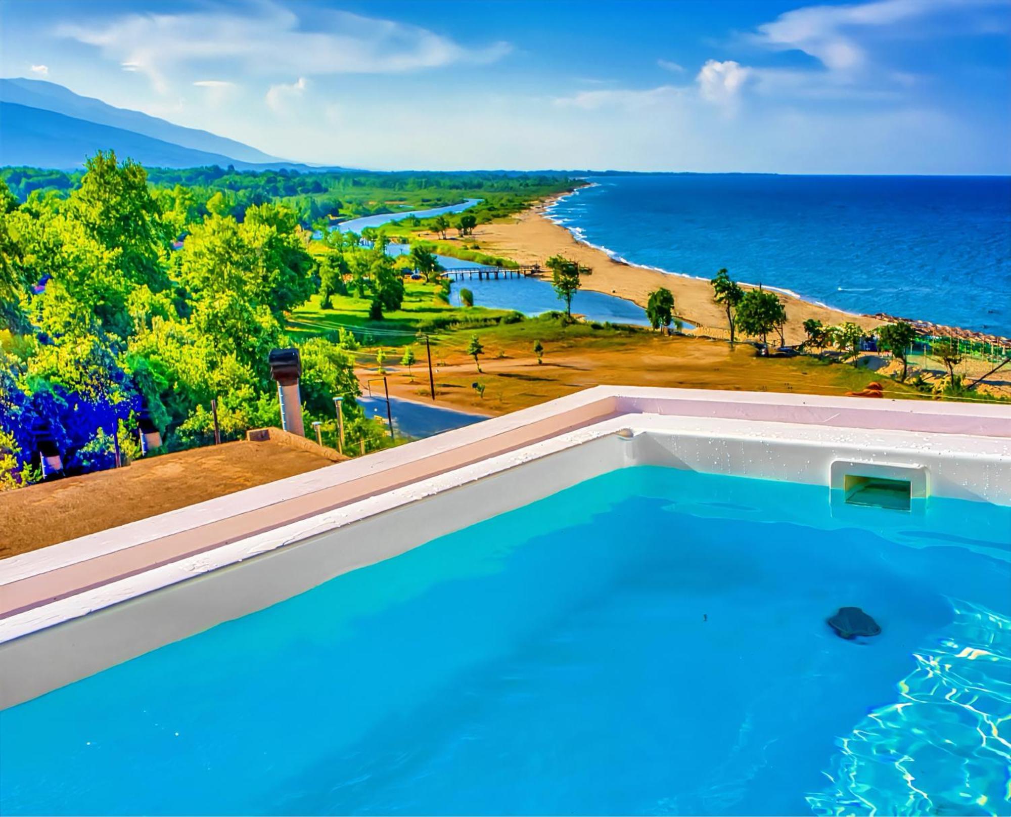 Panorama Suites & Spa - Adults Only Stómion Rom bilde