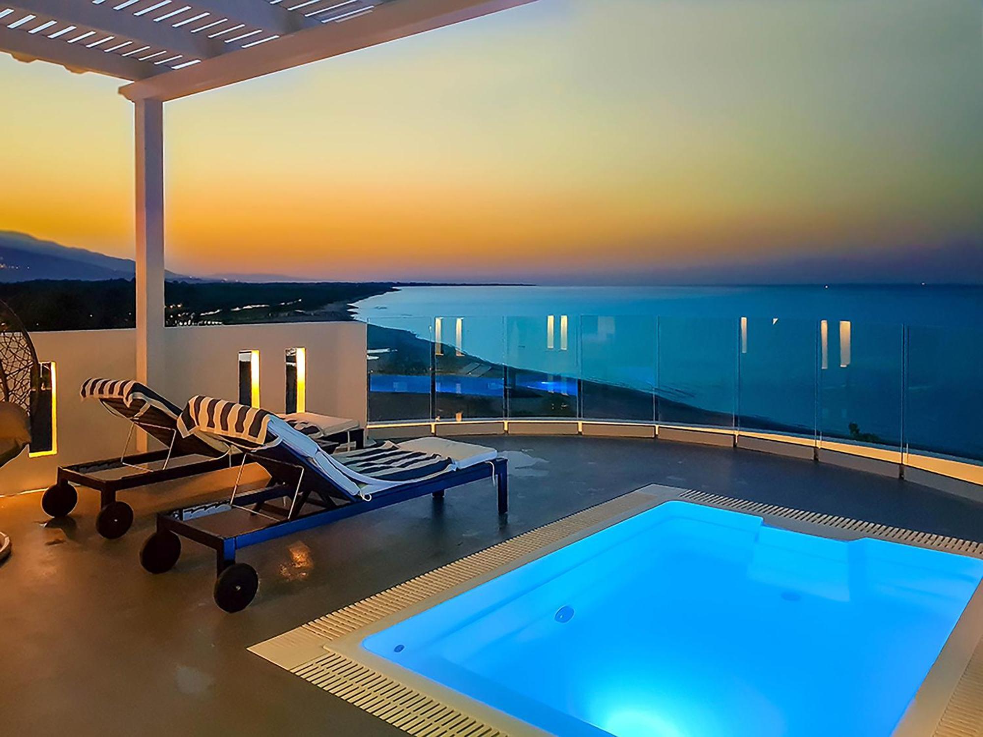 Panorama Suites & Spa - Adults Only Stómion Eksteriør bilde