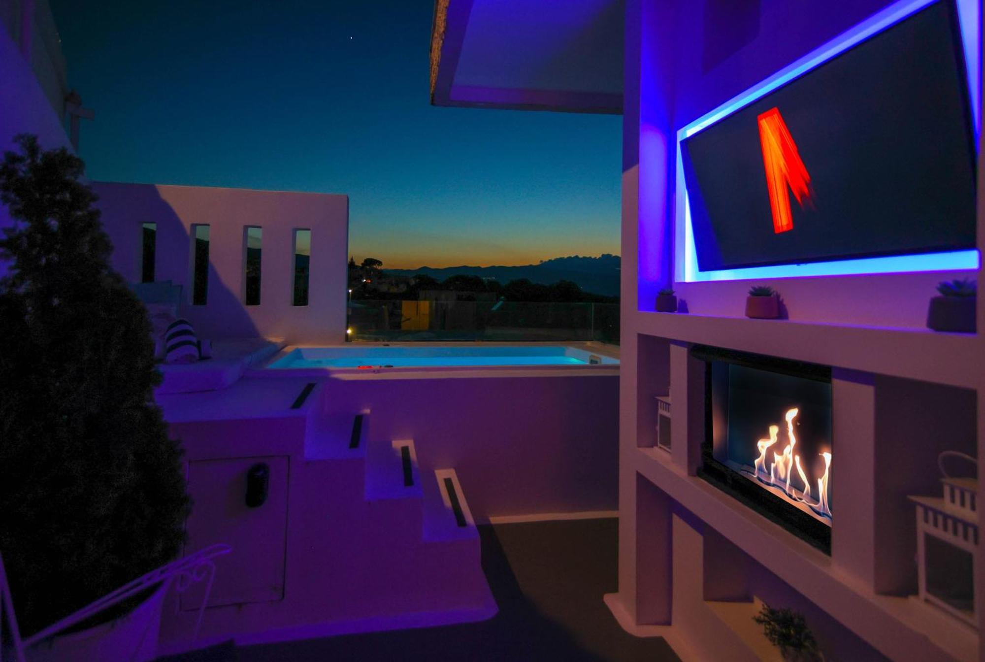 Panorama Suites & Spa - Adults Only Stómion Rom bilde