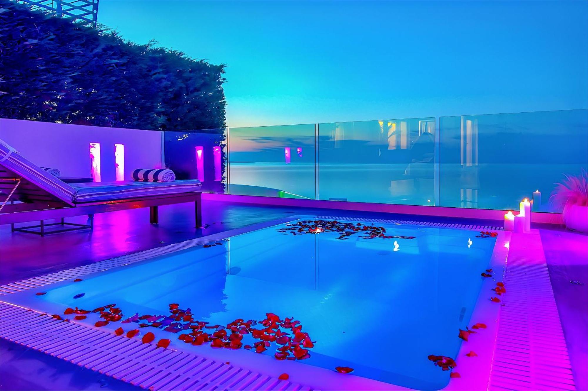 Panorama Suites & Spa - Adults Only Stómion Rom bilde