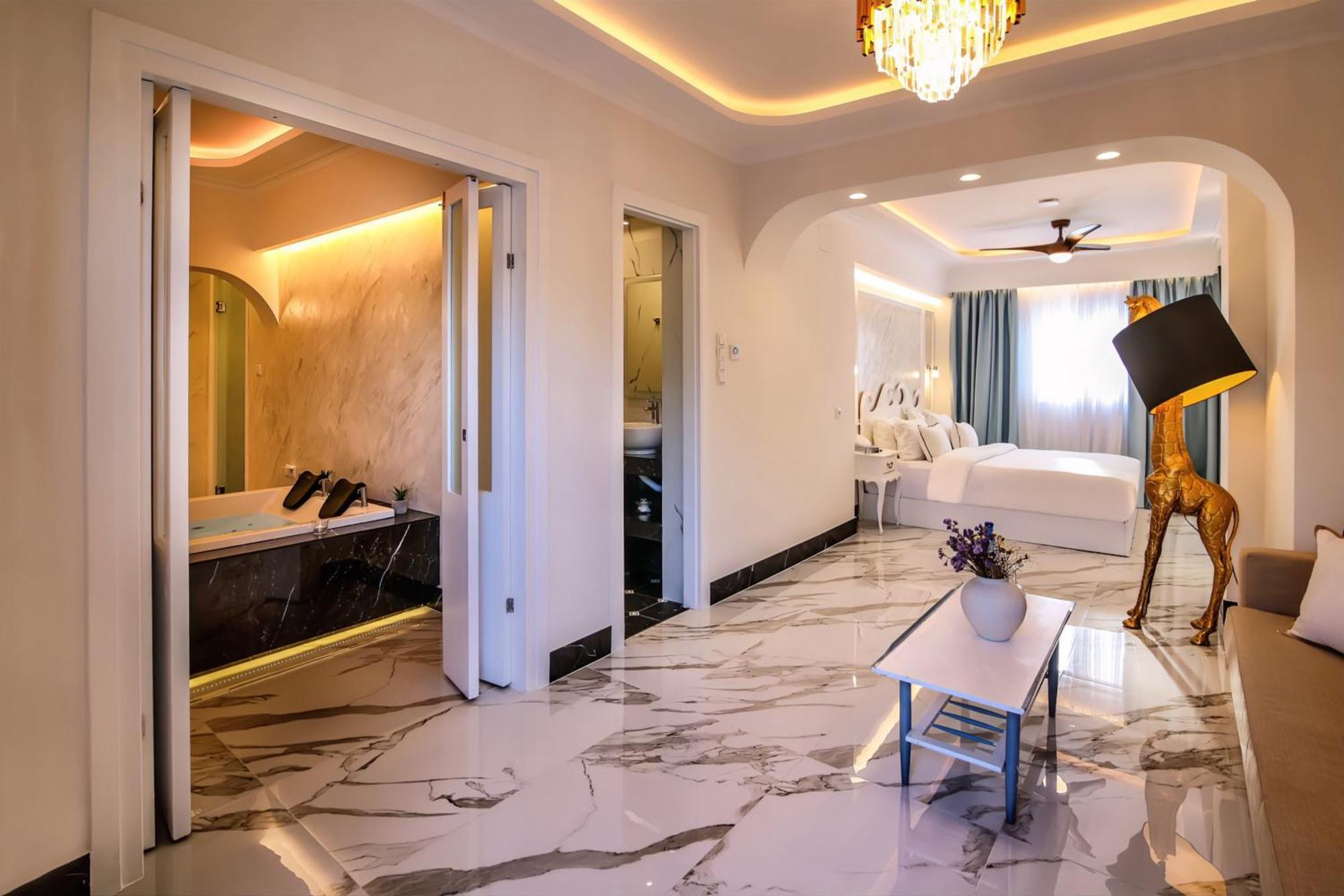 Panorama Suites & Spa - Adults Only Stómion Rom bilde