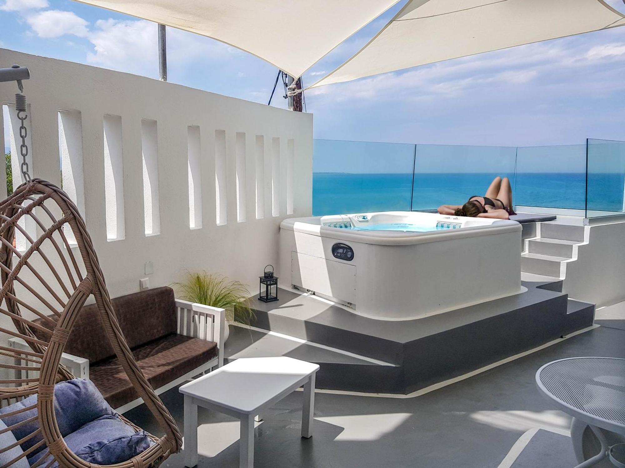 Panorama Suites & Spa - Adults Only Stómion Eksteriør bilde